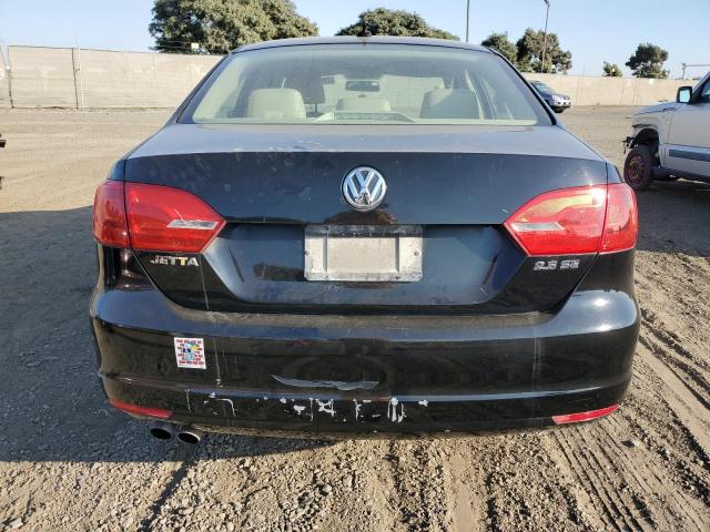 3VWDZ7AJ9BM307610 - 2011 VOLKSWAGEN JETTA SE BLACK photo 6