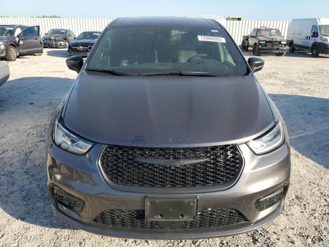 2C4RC1L71PR503128 - 2023 CHRYSLER PACIFICA HYBRID TOURING L GRAY photo 5