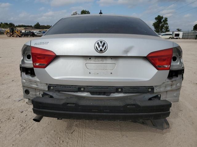 1VWAH7A38DC009402 - 2013 VOLKSWAGEN PASSAT S SILVER photo 6