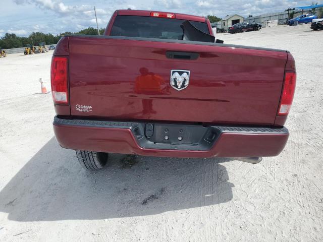 1C6RR6FT0KS528427 - 2019 RAM 1500 CLASS TRADESMAN BURGUNDY photo 6