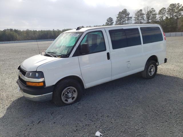 1GAZGMFP9J1324129 - 2018 CHEVROLET EXPRESS G3 LT WHITE photo 1