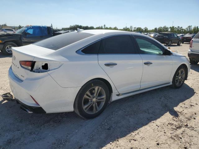 5NPE34AF7JH710122 - 2018 HYUNDAI SONATA SPORT WHITE photo 3