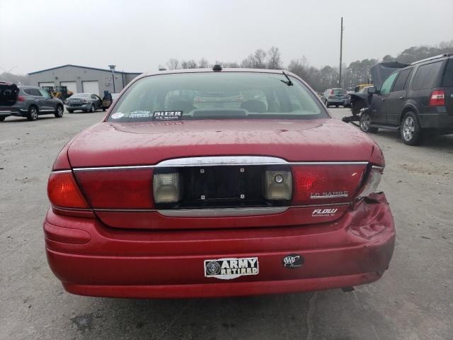 1G4HR54KX4U172595 - 2004 BUICK LESABRE LIMITED RED photo 6