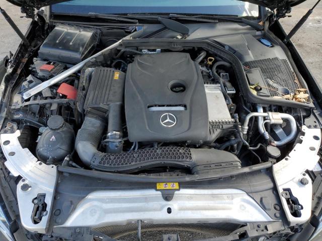 WDDWF4JB0JR377687 - 2018 MERCEDES-BENZ C 300 BLACK photo 11