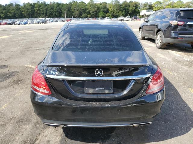 WDDWF4JB0JR377687 - 2018 MERCEDES-BENZ C 300 BLACK photo 6