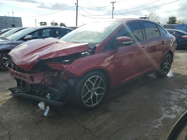 1FADP3FE4HL275694 - 2017 FORD FOCUS SE RED photo 1