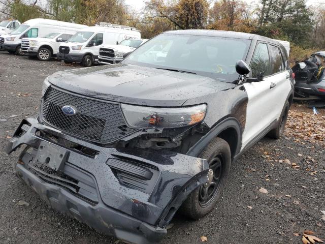 1FM5K8AB5LGA84791 - 2020 FORD EXPLORER POLICE INTERCEPTOR Սև լուսանկար 1
