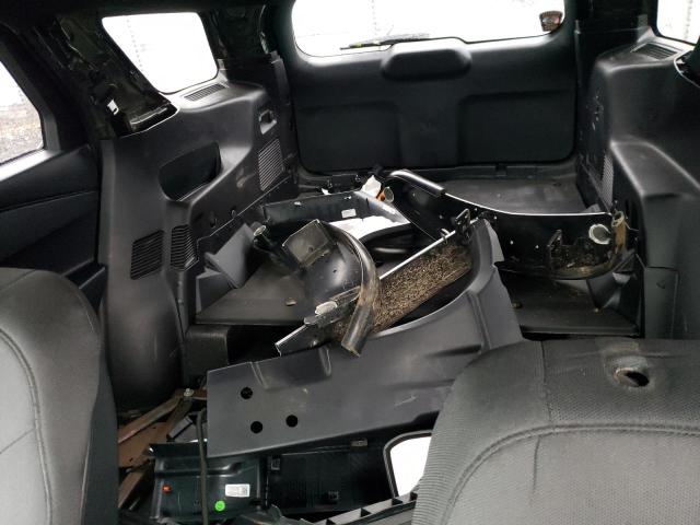 1FM5K8AB5LGA84791 - 2020 FORD EXPLORER POLICE INTERCEPTOR Սև լուսանկար 10