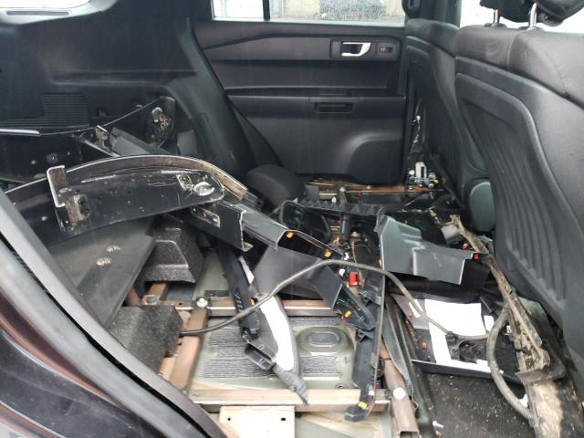 1FM5K8AB5LGA84791 - 2020 FORD EXPLORER POLICE INTERCEPTOR Սև լուսանկար 11