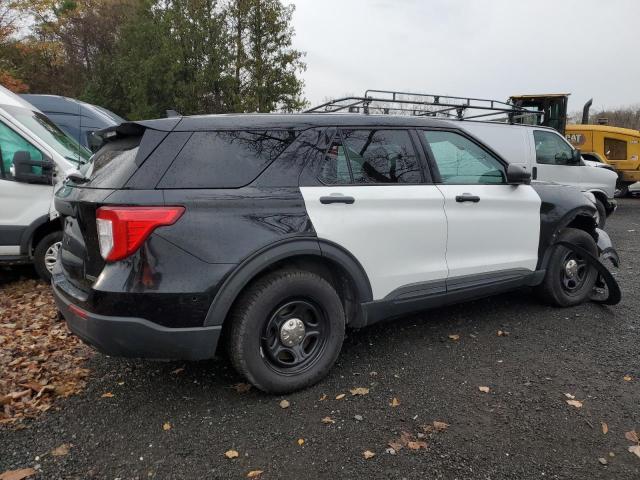 1FM5K8AB5LGA84791 - 2020 FORD EXPLORER POLICE INTERCEPTOR Սև լուսանկար 3