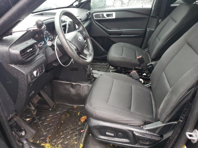 1FM5K8AB5LGA84791 - 2020 FORD EXPLORER POLICE INTERCEPTOR Սև լուսանկար 7