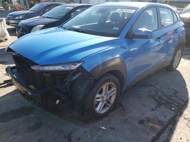 KM8K1CAA6KU306240 - 2019 HYUNDAI KONA SE BLUE photo 1