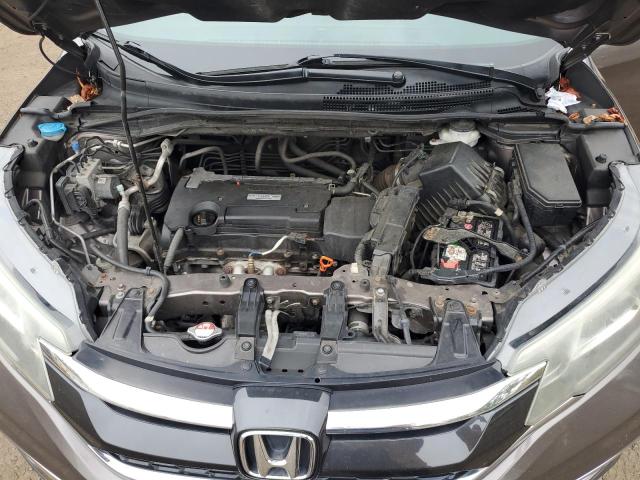 5J6RM4H5XGL067310 - 2016 HONDA CR-V EX GRAY photo 12