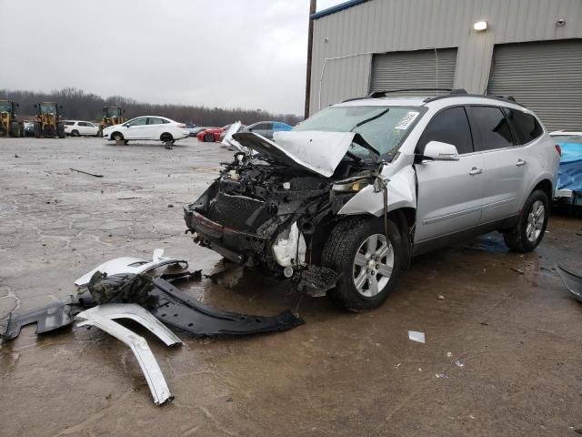 1GNLRFED0AS104275 - 2010 CHEVROLET TRAVERSE LT SILVER photo 1