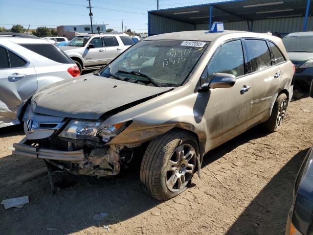 2HNYD28298H528422 - 2008 ACURA MDX GOLD photo 1