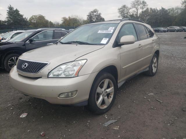 2T2GK31U97C016852 - 2007 LEXUS RX 350 BEIGE photo 1