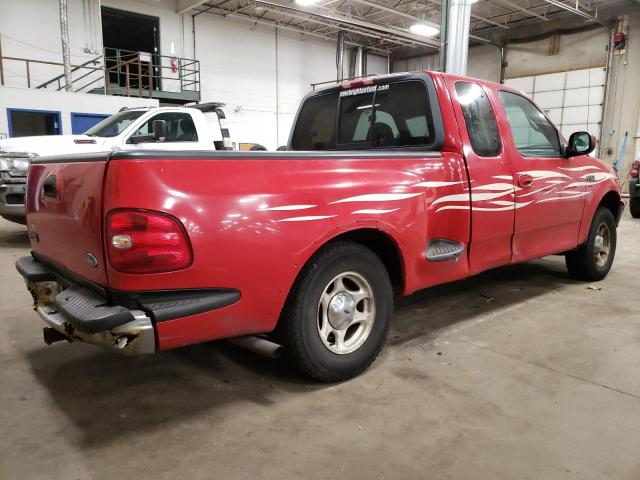 1FTDX08WXVKB41563 - 1997 FORD F150 RED photo 3