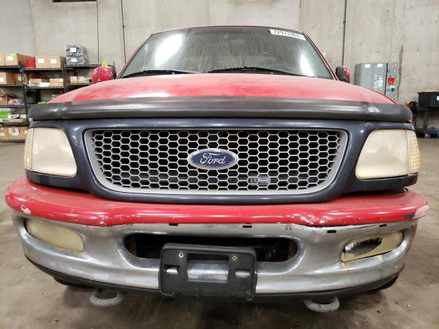 1FTDX08WXVKB41563 - 1997 FORD F150 RED photo 5