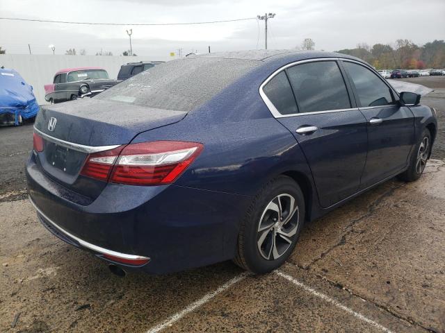 1HGCR2F31HA252542 - 2017 HONDA ACCORD LX BLUE photo 3