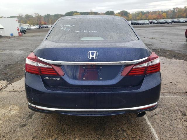 1HGCR2F31HA252542 - 2017 HONDA ACCORD LX BLUE photo 6