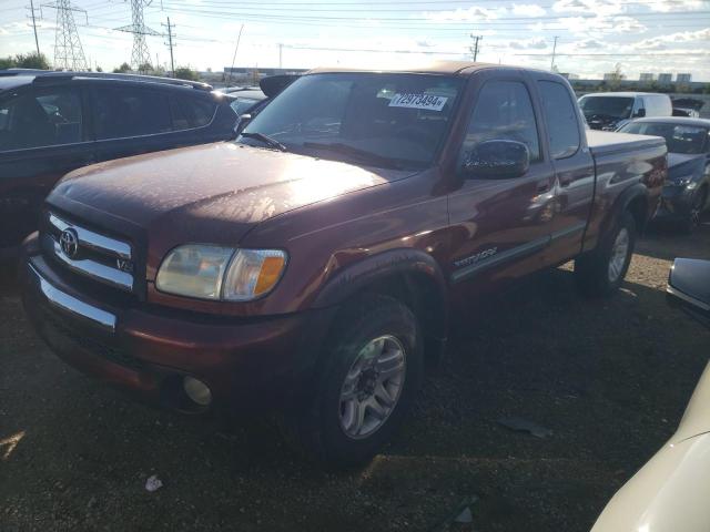 5TBRT34153S386198 - 2003 TOYOTA TUNDRA ACCESS CAB SR5 MAROON photo 1