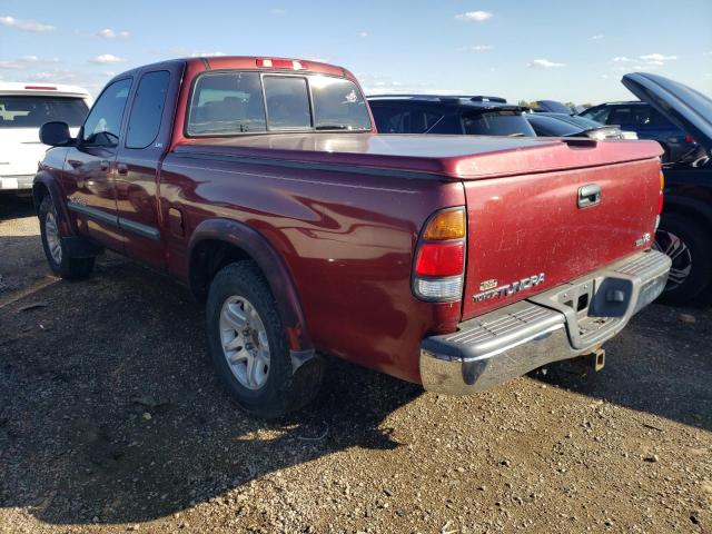 5TBRT34153S386198 - 2003 TOYOTA TUNDRA ACCESS CAB SR5 MAROON photo 2
