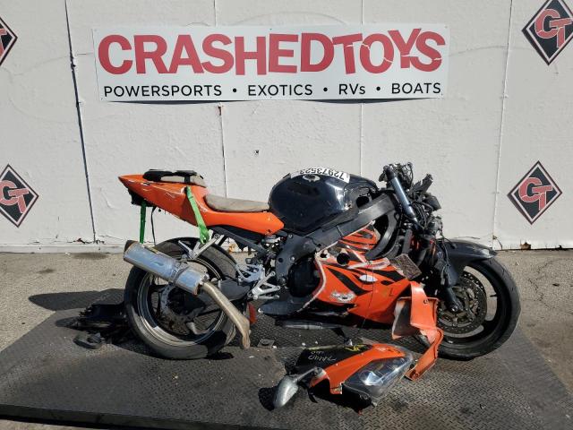 JH2PC35152M302217 - 2002 HONDA CBR600 F4 ORANGE photo 1