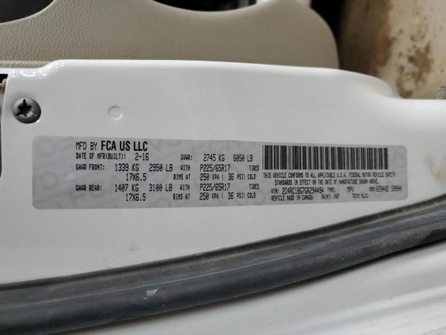 2C4RC1BG7GR294494 - 2016 CHRYSLER TOWN & COU TOURING 白色 照片 13