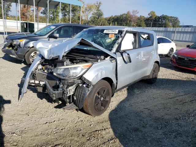 KNDJN2A24E7701379 - 2014 KIA SOUL SILVER photo 1