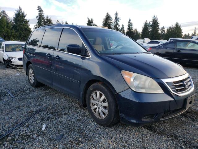 5FNRL3H4XAB061964 - 2010 HONDA ODYSSEY EX BLUE photo 4