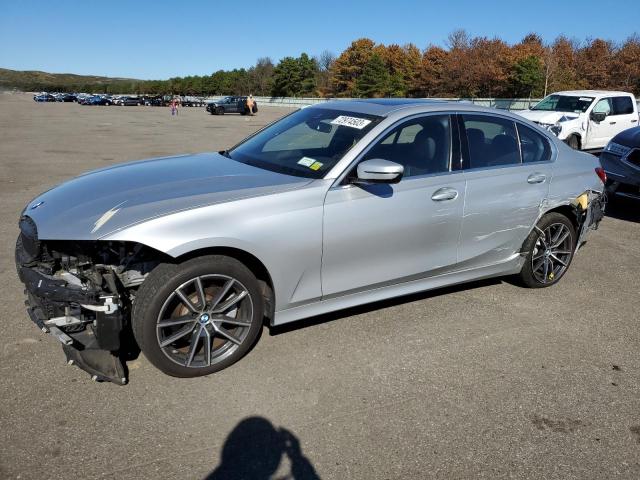 WBA5R7C57KAJ85637 - 2019 BMW 330XI SILVER photo 1