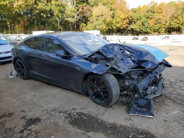 5YJSA1S17EFP58329 - 2014 TESLA MODEL S Երկգույն լուսանկար 4