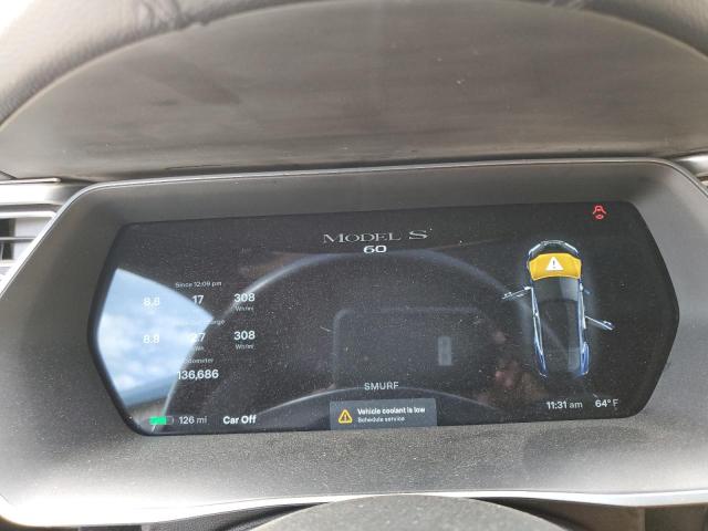 5YJSA1S17EFP58329 - 2014 TESLA MODEL S Երկգույն լուսանկար 9