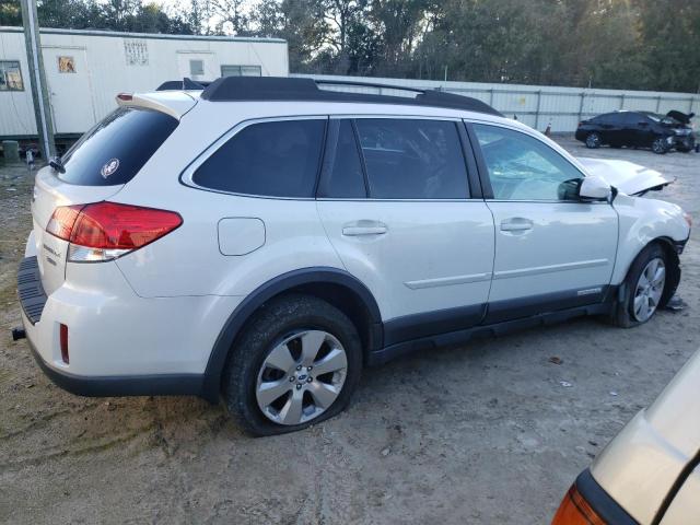 4S4BRDLC7C2280709 - 2012 SUBARU OUTBACK 3.6R LIMITED WHITE photo 3