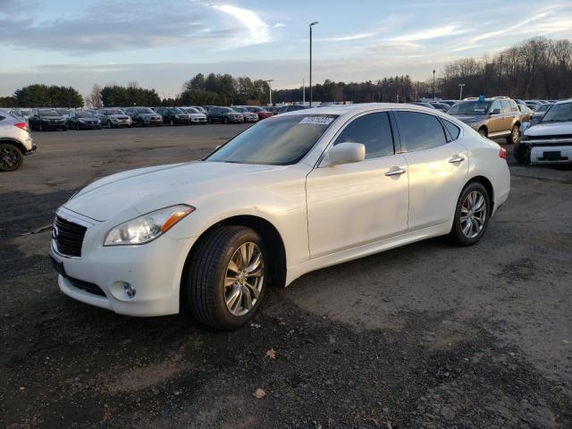 JN1BY1AR3DM603658 - 2013 INFINITI M37 X WHITE photo 1