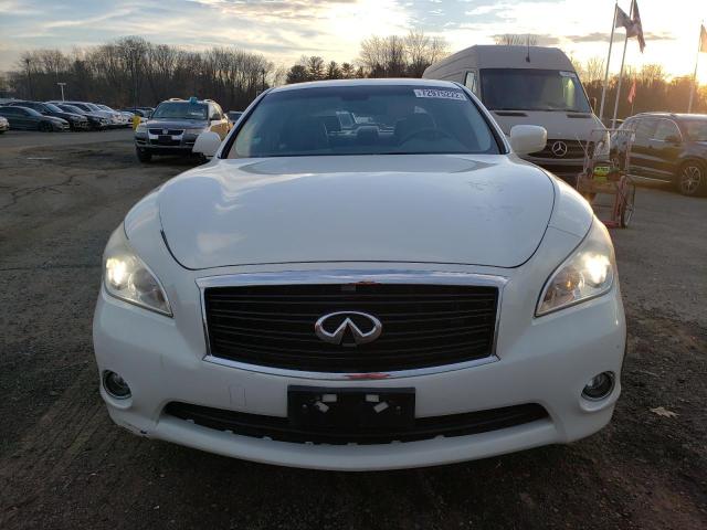 JN1BY1AR3DM603658 - 2013 INFINITI M37 X WHITE photo 5