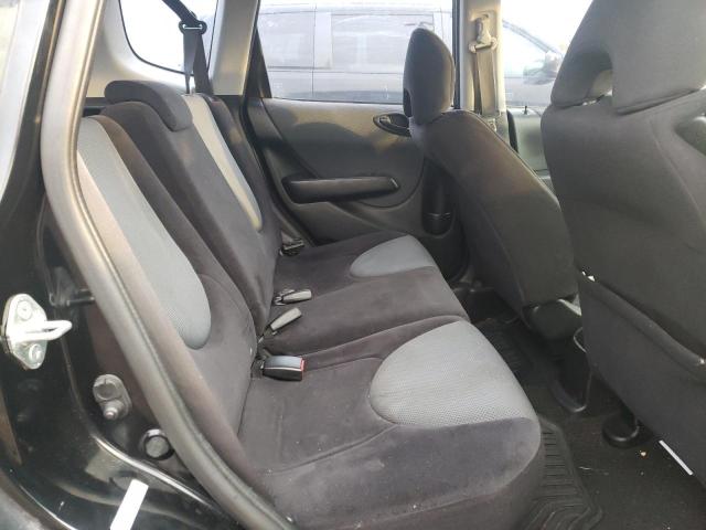 JHMGD38657S011540 - 2007 HONDA FIT S შავი ფოტო 10
