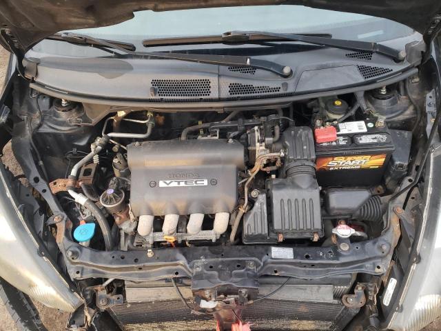JHMGD38657S011540 - 2007 HONDA FIT S შავი ფოტო 11