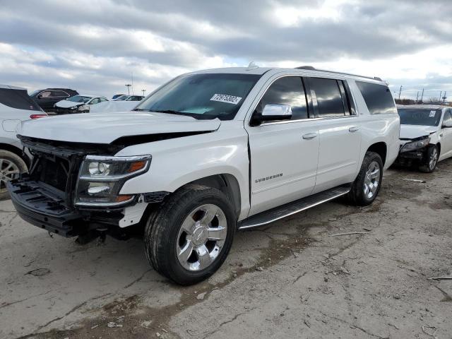 1GNSKJKC7GR481796 - 2016 CHEVROLET SUBURBAN K1500 LTZ WHITE photo 1