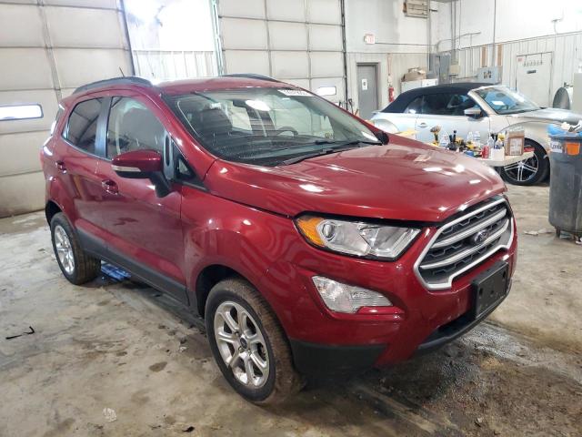 MAJ6S3GL3MC431299 - 2021 FORD ECOSPORT SE BURGUNDY photo 4