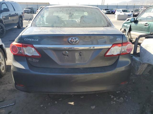 2T1BU4EE5DC036223 - 2013 TOYOTA COROLLA BASE CHARCOAL photo 6