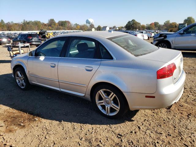 WAUDF78E18A064611 - 2008 AUDI A4 2.0T QUATTRO SILVER photo 2