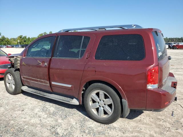 5N1BA0ND9BN600129 - 2011 NISSAN ARMADA SV BURGUNDY photo 2