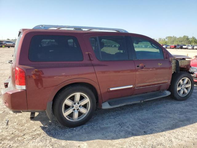 5N1BA0ND9BN600129 - 2011 NISSAN ARMADA SV BURGUNDY photo 3