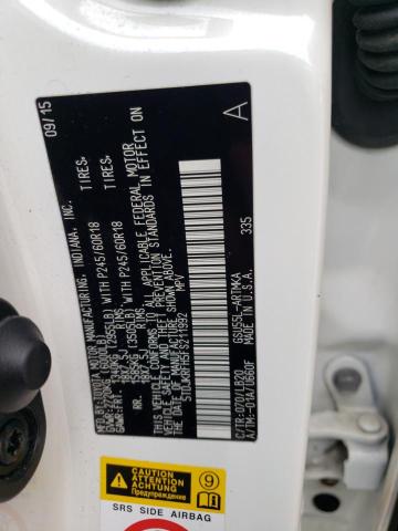5TDJKRFH5FS211992 - 2015 TOYOTA HIGHLANDER XLE WHITE photo 13