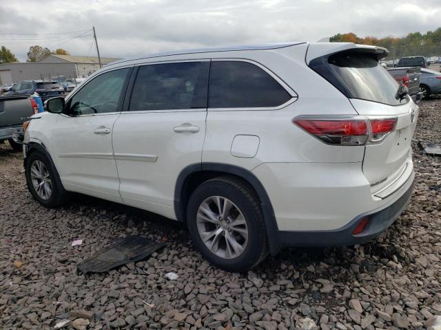 5TDJKRFH5FS211992 - 2015 TOYOTA HIGHLANDER XLE WHITE photo 2