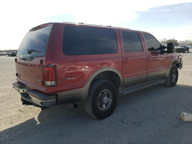 1FMSU43FX1EB87008 - 2001 FORD EXCURSION LIMITED BURGUNDY photo 3