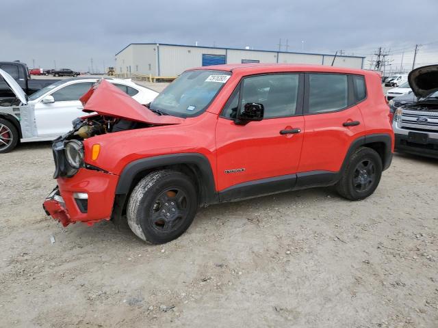 ZACNJAAB1KPK10450 - 2019 JEEP RENEGADE SPORT RED photo 1