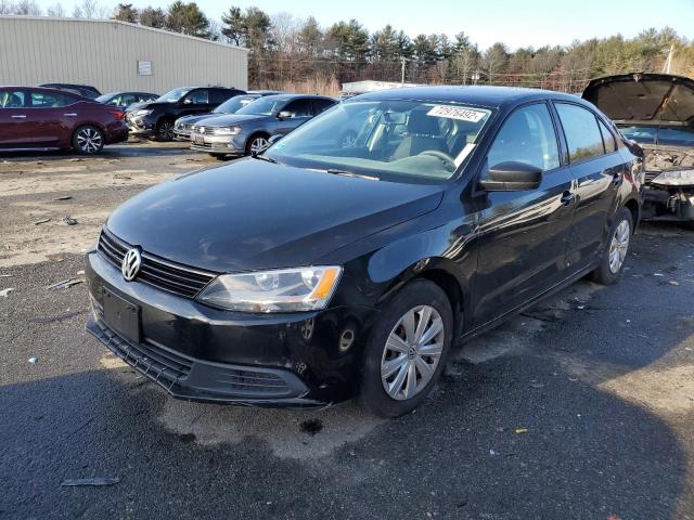 3VW2K7AJ2EM399188 - 2014 VOLKSWAGEN JETTA BASE 黑色 照片 1