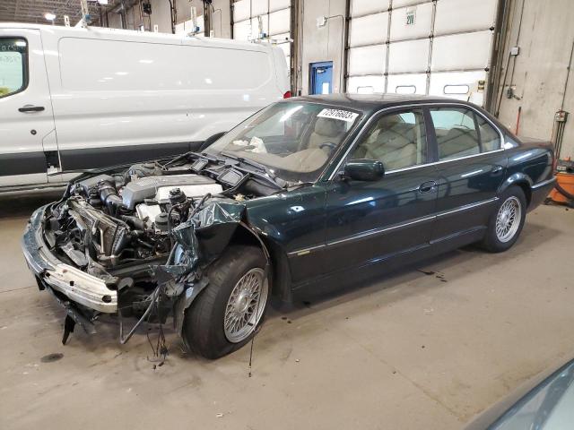 WBAGG834X1DN83899 - 2001 BMW 740 I AUTOMATIC Grün Foto 1